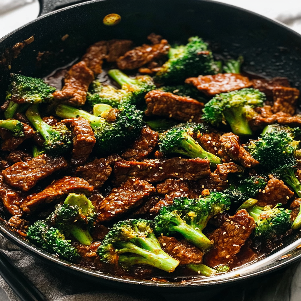Skillet Beef And Broccoli