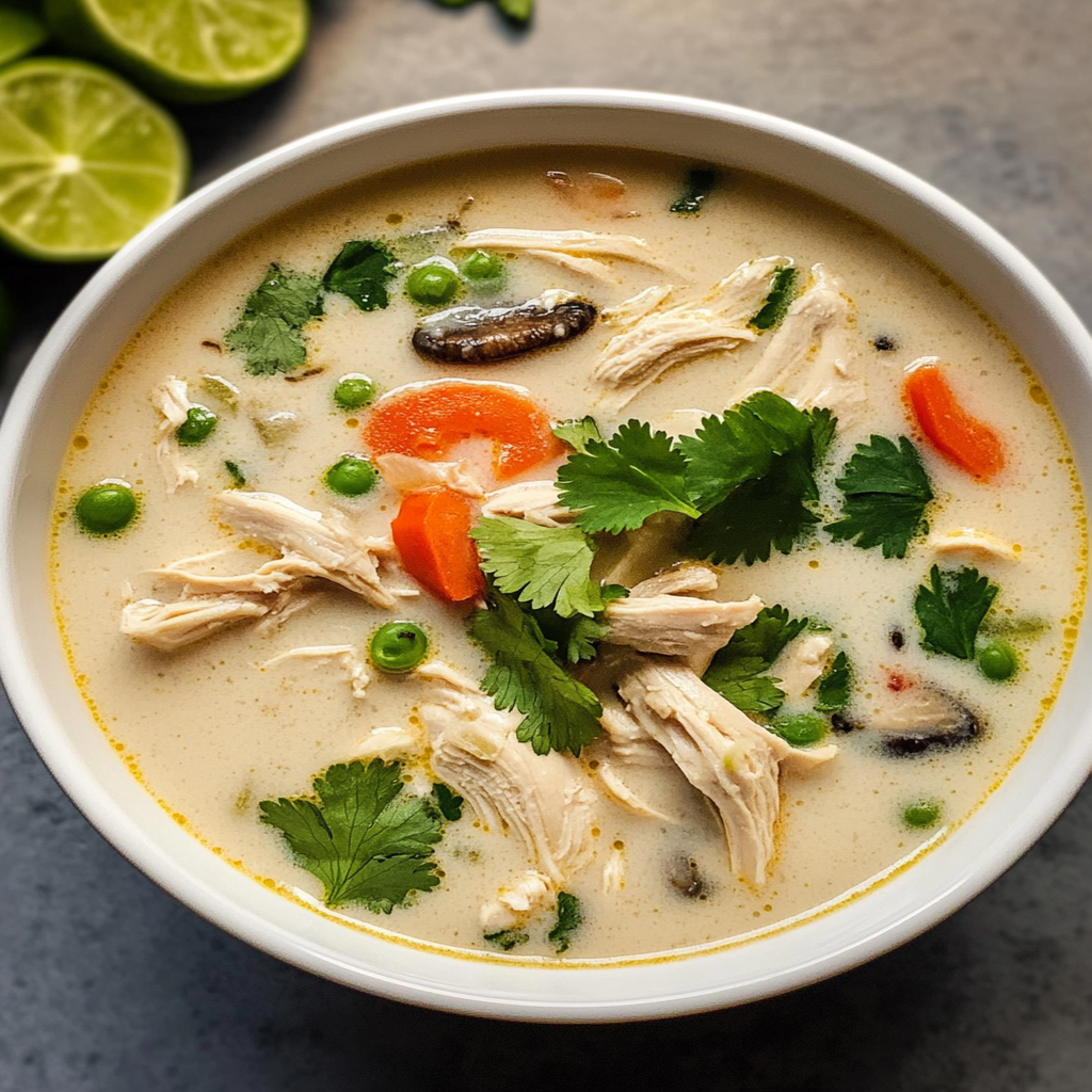 Thai Coconut Chicken Soup