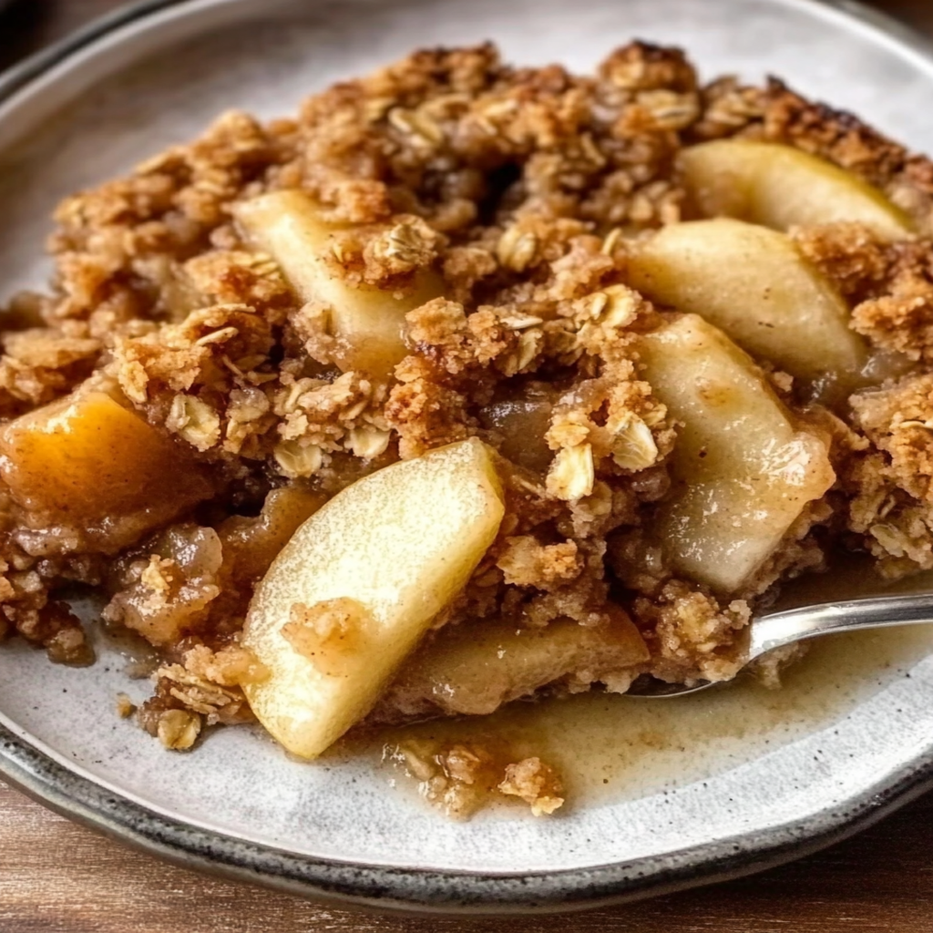 Gluten-Free Apple Crumble with Oats