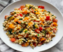 Flavorful Roasted Veggie Couscous with Herbs Recipe