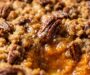 Loaded Sweet Potato Casserole with Pecan Streusel