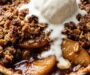Old-Fashioned Warm Cinnamon Apple Crisp